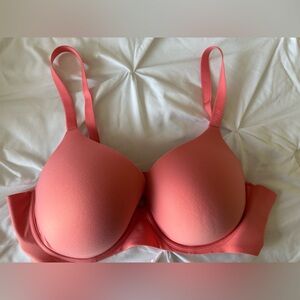Aerie Vibrant Coral Smoothez Bra